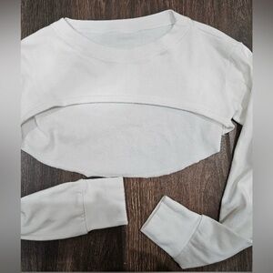 bombshell sportswear white bolero L